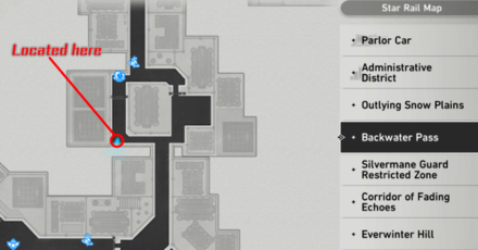 Honkai: Star Rail - Rightful Rights Society Phone Booth 2 - Map