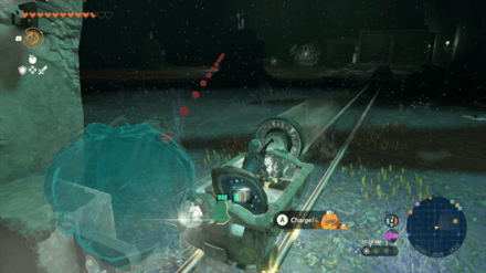 Zelda Tears of the Kingdom TotK - A Call from the Depths Use Cart