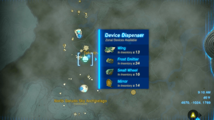 Tears of the Kingdom - Ganos Shrine Device Dispenser