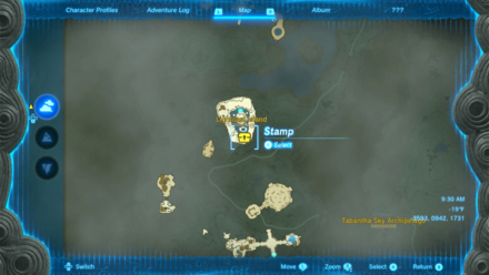 Zelda Tears of the Kingdom TotK - Zonaite Helm Map Location