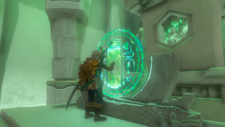 Zelda TotK Sinatanika Shrine Altar