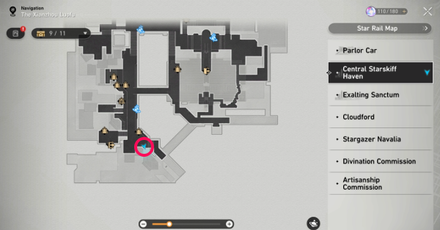 Honkai Star Rail - Delivery Box Behind the Food Stall Location