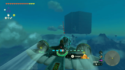 Zelda Tears of the Kingdom TotK Using an Aircraft