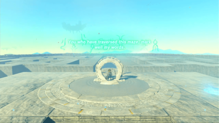 Zelda Tears of the Kingdom TotK North Lomei Castle Top Floor New Terminal