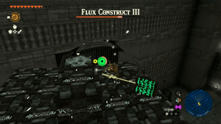 Zelda Tears of the Kingdom TotK Flux Construct III in North Lomei Depths Labyrinth