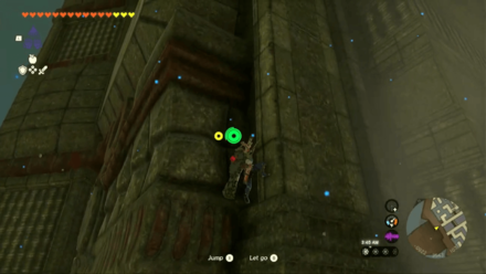 Zelda Tears of the Kingdom TotK Climbing the North Lomei Castle Top Floor