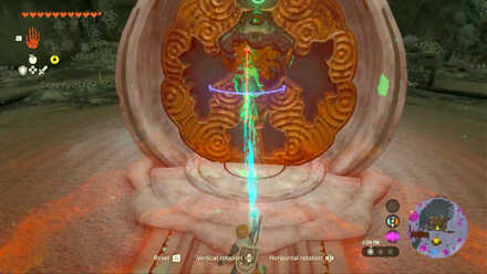 TotK - placing the mask on the mold