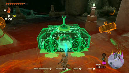 TotK - attaching fans to the container