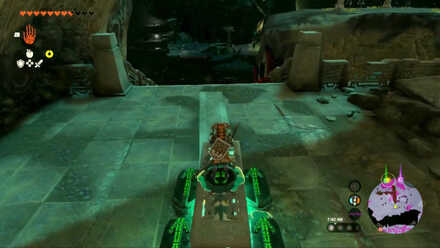 TotK - driving the container to the mold