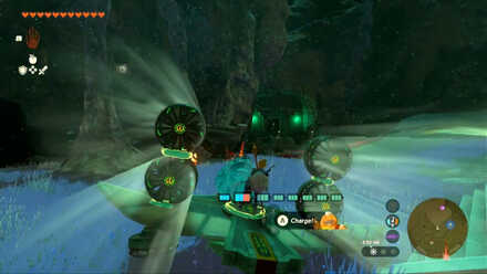 TotK - flying to Left-Leg Depot