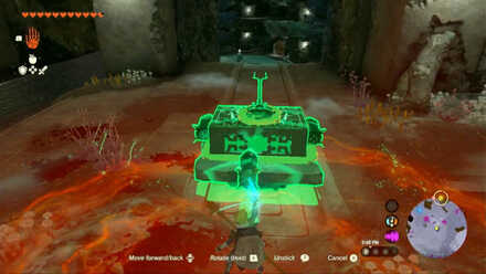 TotK - taking the left leg to the mold