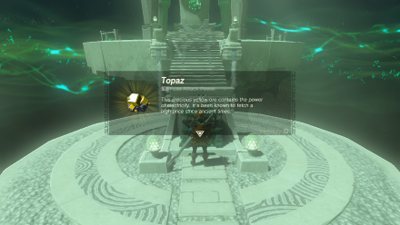 Zelda TotK Rutafu-Um Shrine Topaz