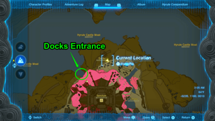 TotK - Royal Broadsword Map View