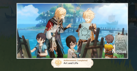 Genshin - Kaveh Hangout - Art and Life Achievement