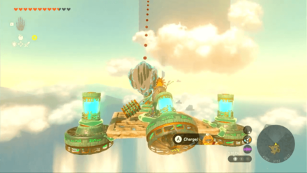 Zelda Tears of the Kingdom TotK Riding an Aircraft