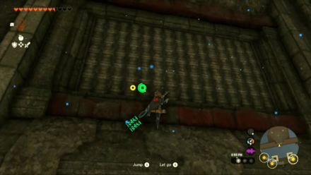 Zelda Tears of the Kingdom TotK Climbing the Walls of the Lomei Island Sky Labyrinth