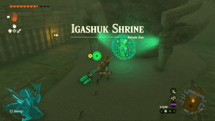 Zelda Tears of the Kingdom TotK Unlocking the Igashuk Shrine