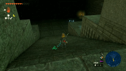 Zelda Tears of the Kingdom TotK Going to the Boss Room of Lomei Island Depths Labyrinth