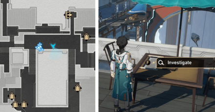 Honkai Star Rail - Suspicious Scroll Location