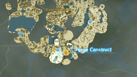Tears of the Kingdom - Great Sky Island Forge Construct