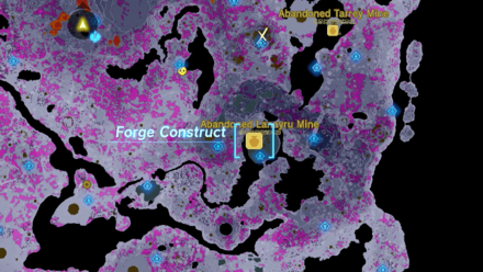Tears of the Kingdom - Abandoned Lanayru Mine Forge Construct