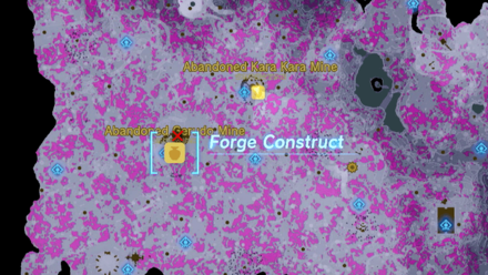 Tears of the Kingdom - Abandoned Gerudo Mine Forge Construct