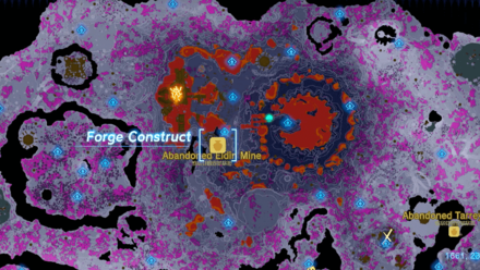 Tears of the Kingdom - Abandoned Eldin Mine Forge Construct