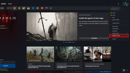 Battlenet Redeem Code