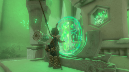 Zelda TotK Nouda Shrine Examine shrine