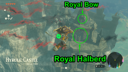 TotK - Royal Bow and Royal Halberd Step 2