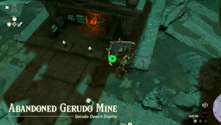 Zelda TotK - Found in the Depths, in Abandoned Mines