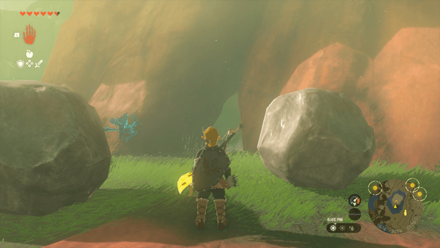 Calora Lake Cave Entrance Overworld Image