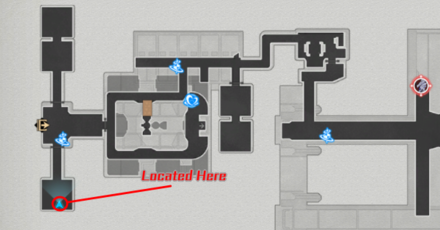 Honkai: Star Rail - Door to A New World - Teleport Area 1 Map