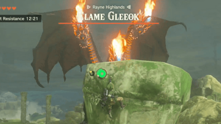 Find High Ground to Hit Gleeok Easier