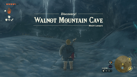Walnot Mountain Cave Entrance Overworld Image