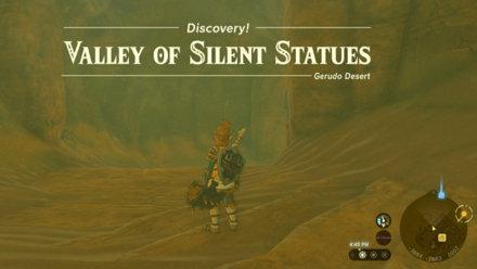 Valley of Silent Statues Entrance Overworld Image
