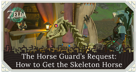 Zelda TotK - The Horse Guard