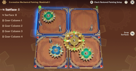 Genshin - Mondstadt I Painting Overview - Layout