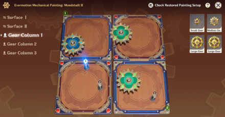 Genshin - Mondstadt II Painting Overview - Layout