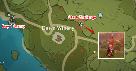 Genshin - Scenic Tour - Dawn Winery