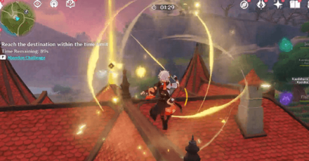 Genshin - Scenic Tour Dawn Winery - Collect the Yellow Sigils