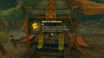 Mask of Awakening Location