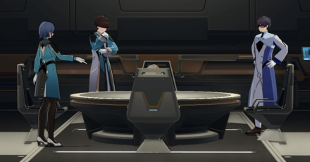 Honkai Star Rail - Researchers Appear at the Meeting