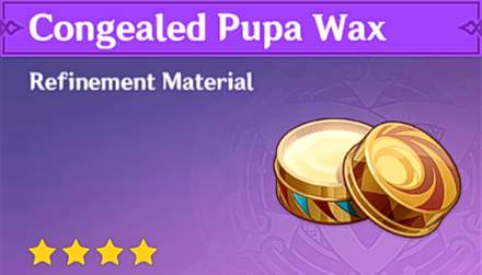 Genshin Impact How to Get Congealed Pupa Wax and Effects