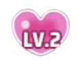 Pokemon UNITE - Level 2 Heart Meter Icon