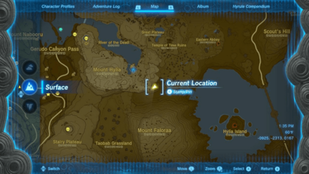 Tears of the Kingdom - Great Plateau South Chasm