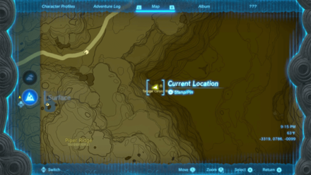 Zelda TotK Iun-orok Shrine Cave Entrance Map