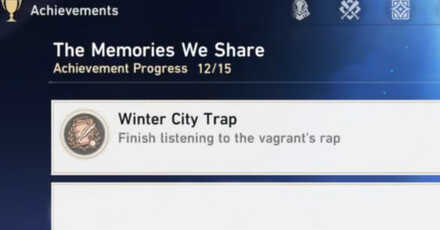 Honkai Star Rail - Winter City Trap Achievement Rewards