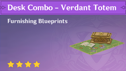 Genshin Impact - How to Get Desk Combo - Vedant Totem Furnishing