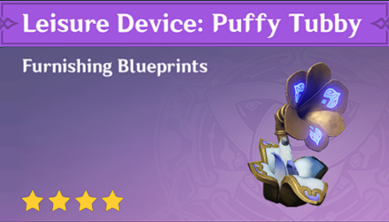 Genshin Impact - How to Get Leisure Device: Puffy Tubby Furnishing